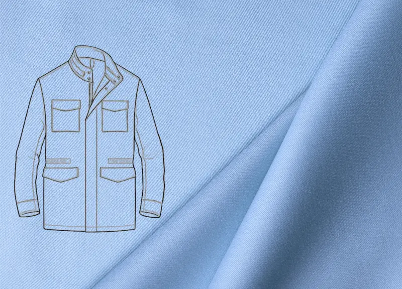 Maatwerk Field Jacket - functioneel design met verfijnde elegantie